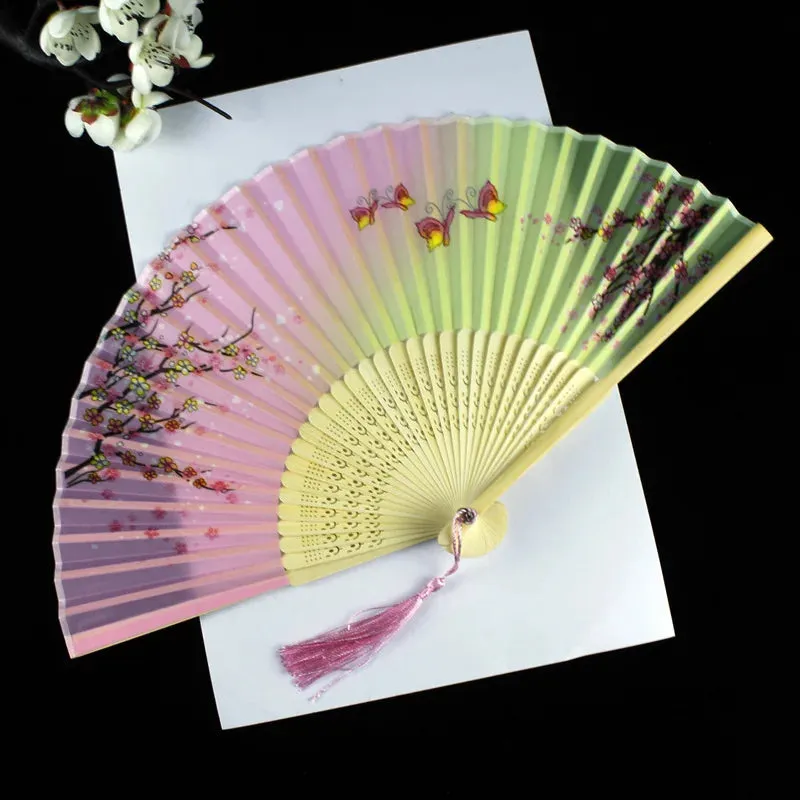 1PC Pretty Sakura Han Summer Foldable Handheld Fan