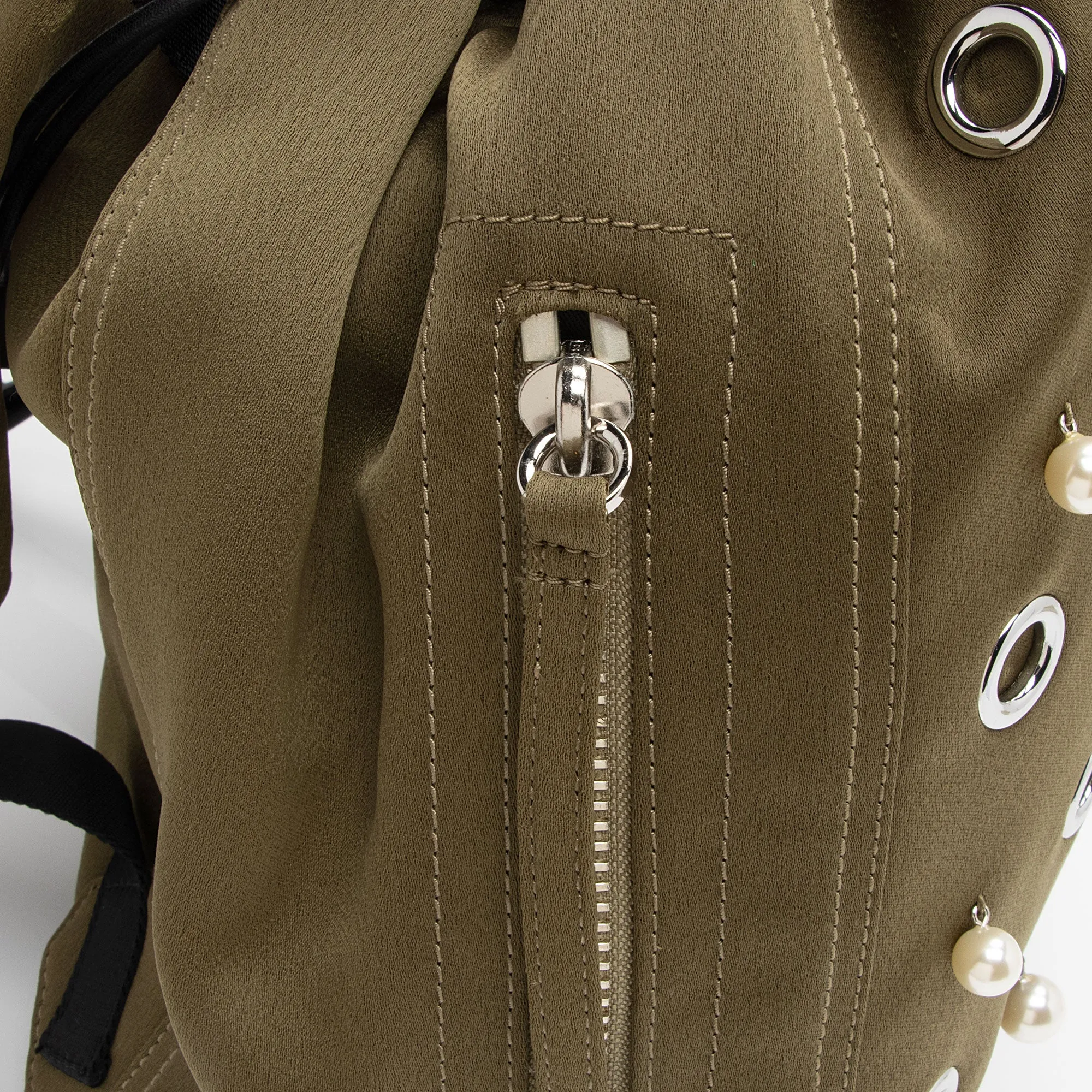 3.1 Phillip Lim Satin Pearl Eyelet Backpack (SHF-Z9NGff)