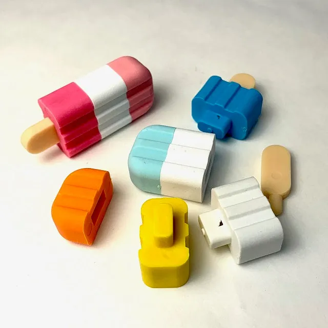 380191 IWAKO ICE CREAM BAR ERASERS-30