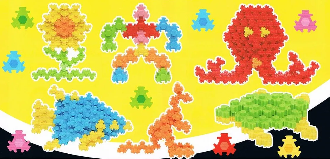 380251 IWAKO HEXAGON PUZZLE ERASERS-DISCONTINUED