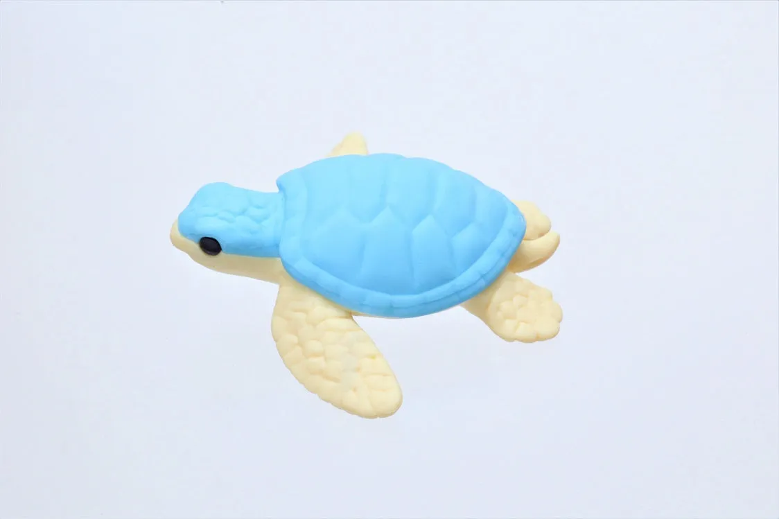 382511 IWAKO TURTLE ERASERS-3 COLORS-30