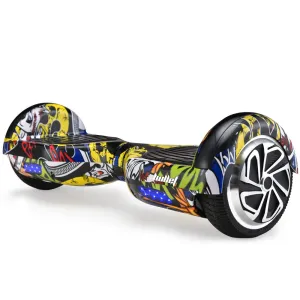 6.5" Hoverboard, LED, 500W Motor, 36V, 15km Range - Bullet