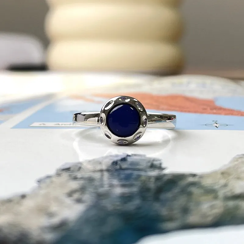 Adjustable Irregular Mood Ring