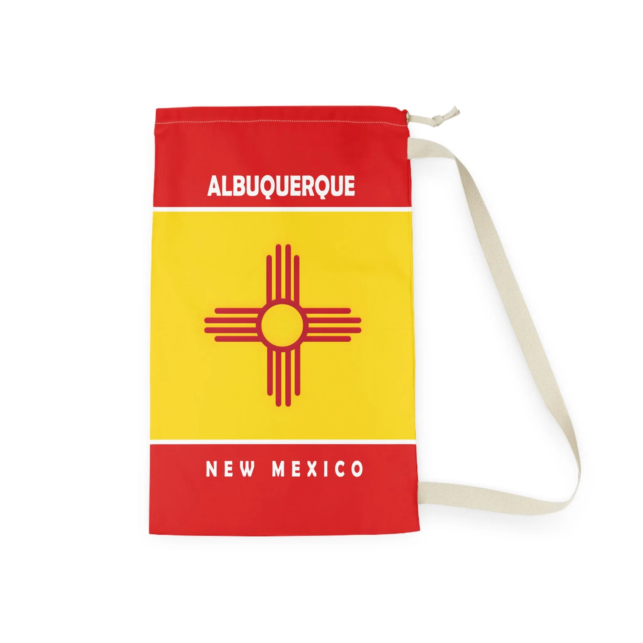 Albuquerque New Mexico Laundry Bag