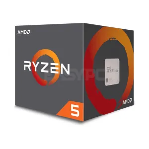 Amd Ryzen 5 2600x Processor Socket Am4 3.6ghz with Wraith Spire Cooler