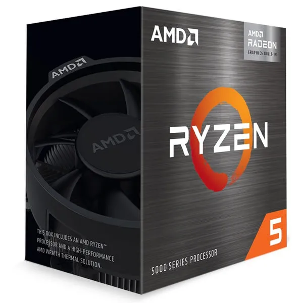 AMD RYZEN 5 5600G AM4 Desktop CPU   Cooler