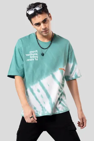 Another Point of View Green Oversized T-Shirt