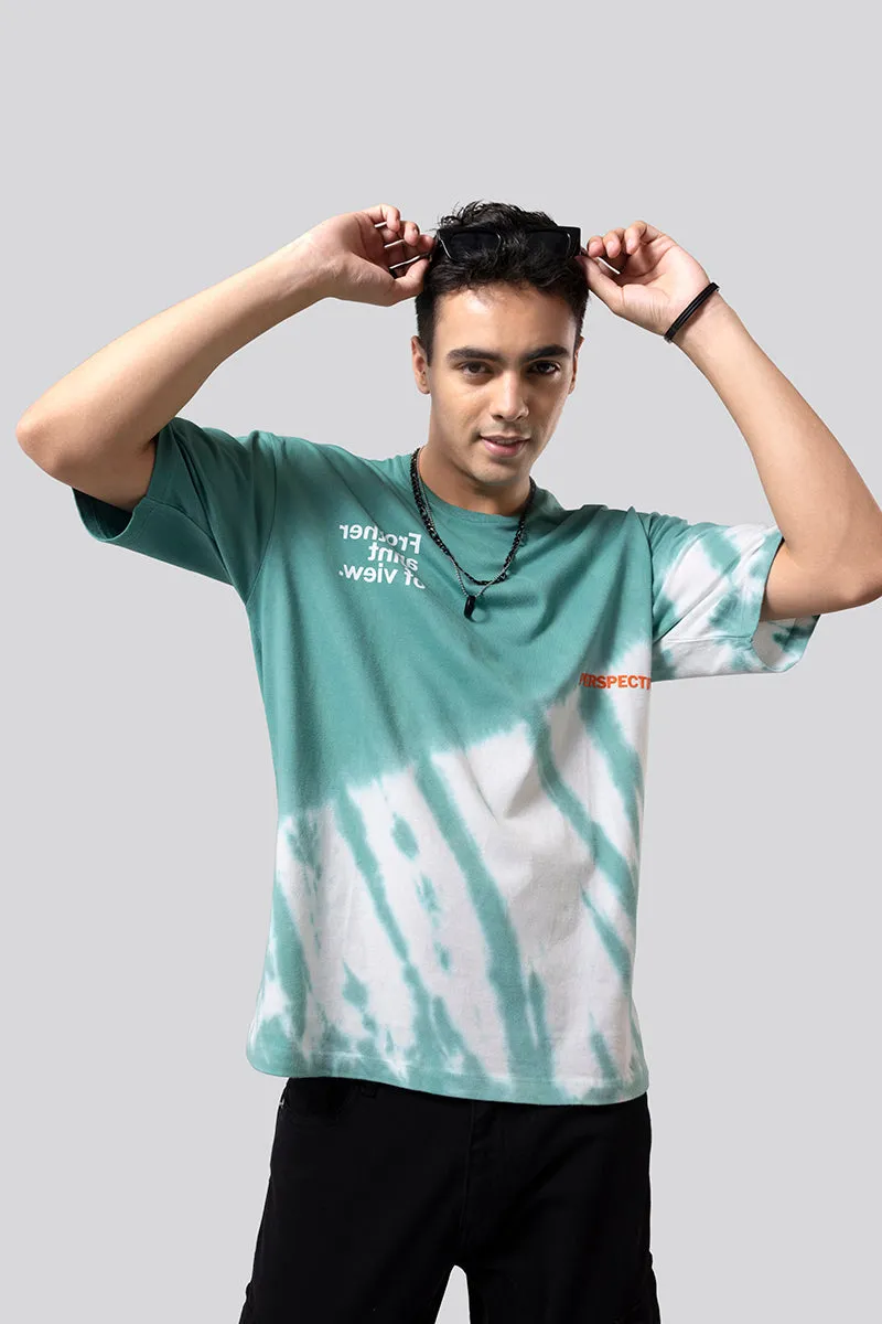 Another Point of View Green Oversized T-Shirt