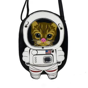 ASTRONAUT CAT CROSSBODY BAG