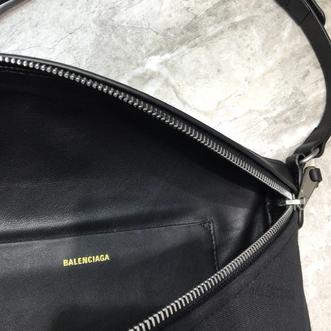 Balen Souvenir XS Belt Bag In Black, For Women,  Bags 9.5in/24cm