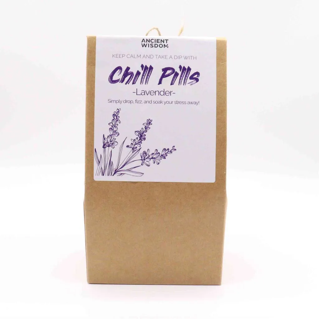 Bath Bomb Gift - Chill Pill Gift Packs - Mini Bath Bomb Gift Set