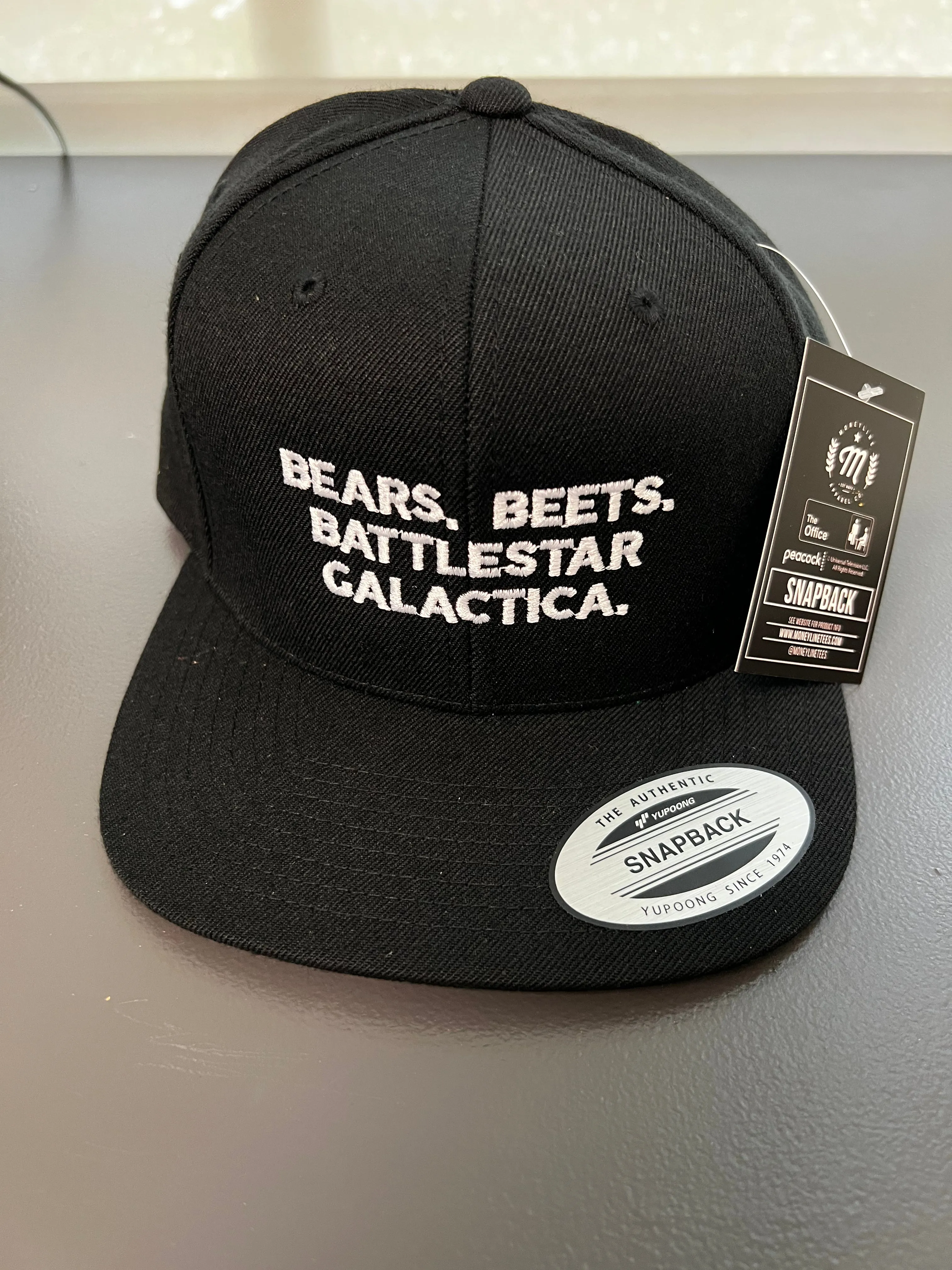 Bears, Beats, BSG - Premium Snapback Hat Black