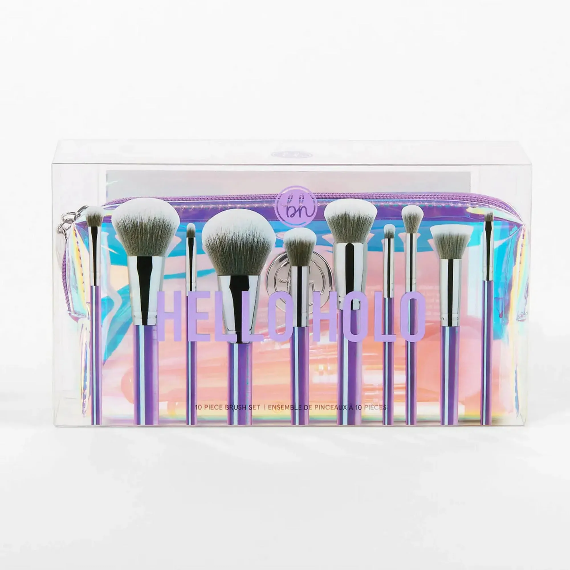 BH Cosmetics Hello Holo 10 Piece Brush Set