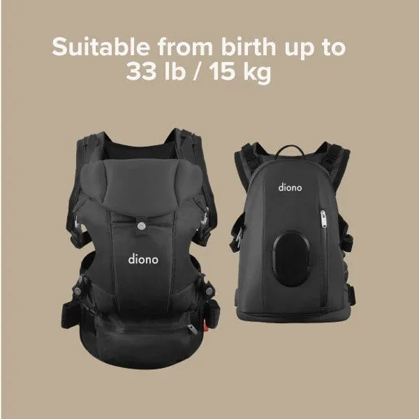 Carus Complete 4-in-1 Baby Carrier  | Grey Dark