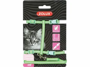 CAT HARNESS & LEASH KIT - GREEN