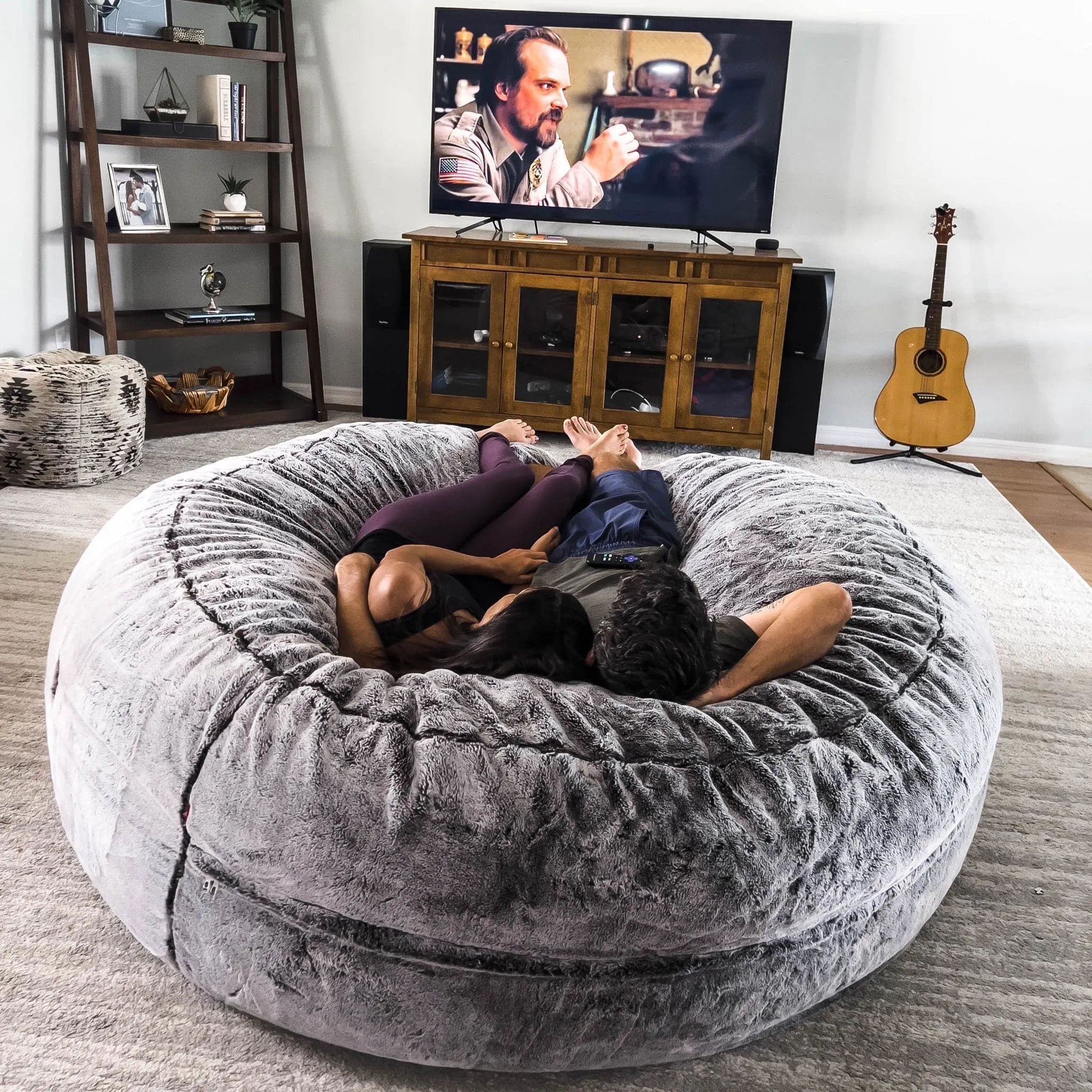 Chinchilla Giant Bean Bag Chair