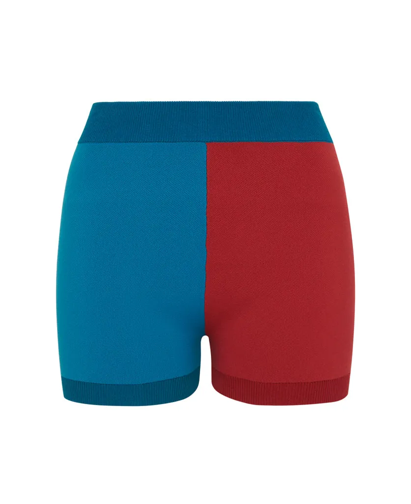 COLOUR BLOCK YONI SHORT