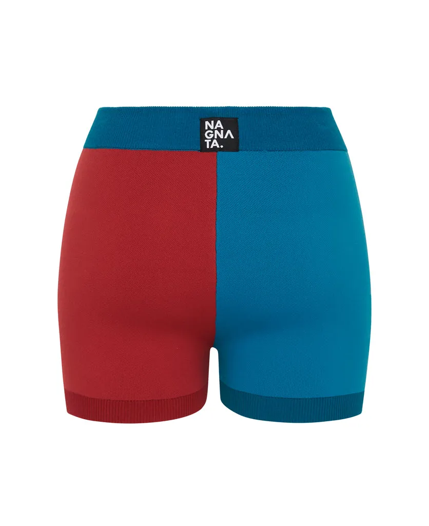 COLOUR BLOCK YONI SHORT