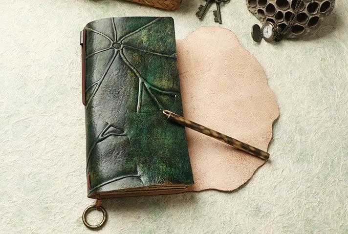 Creative Design Diary, Leather Sketchbook, Note Book, Leather Journal