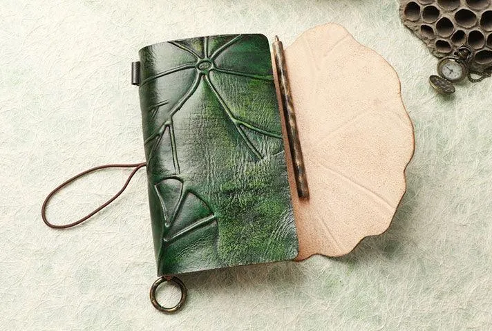 Creative Design Diary, Leather Sketchbook, Note Book, Leather Journal