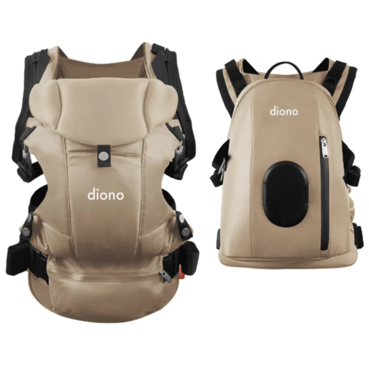 Diono Carus Complete 4-in-1 Carrying System Baby Carrier with Backpack