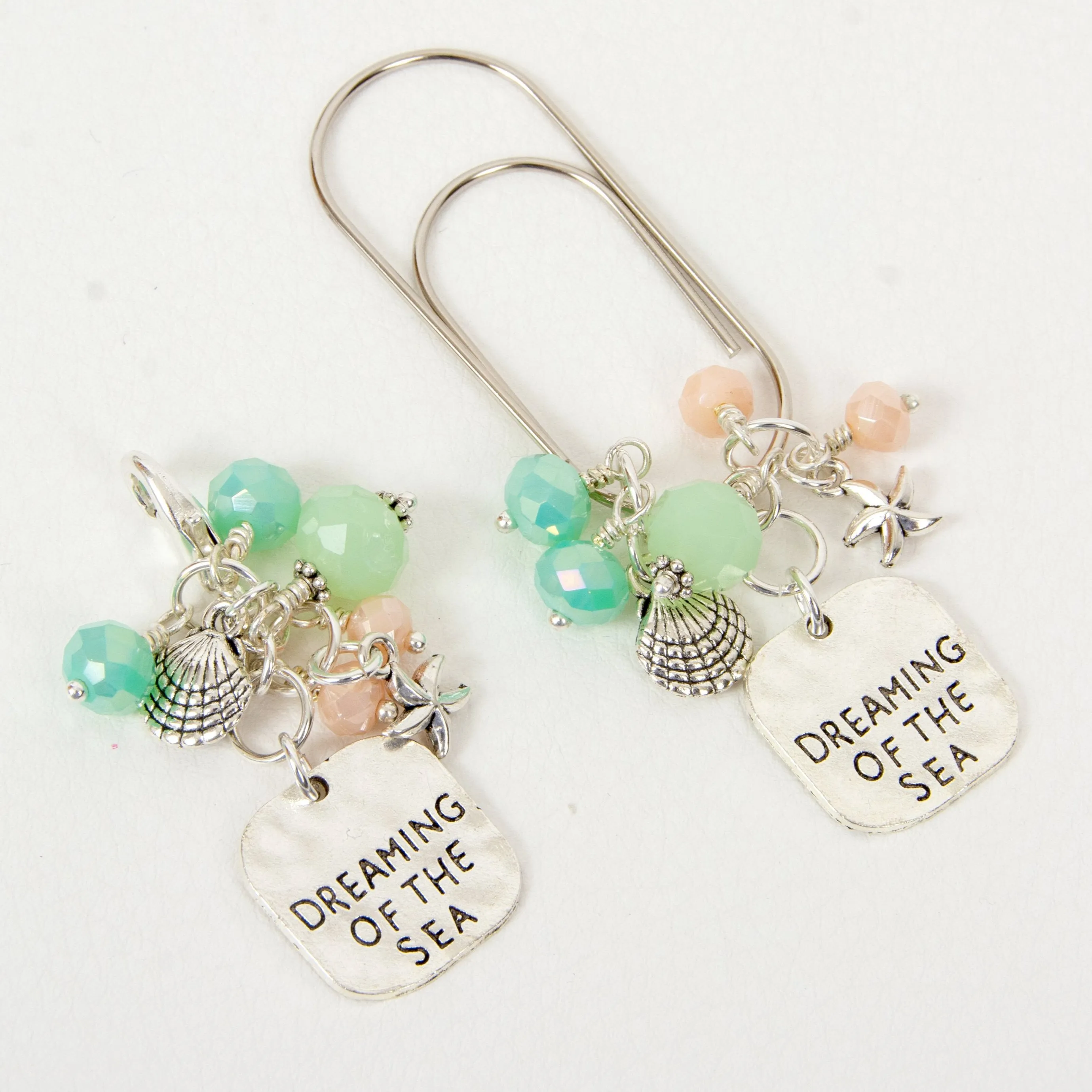 Dreaming of the Sea Dangle Planner Clip or Charm