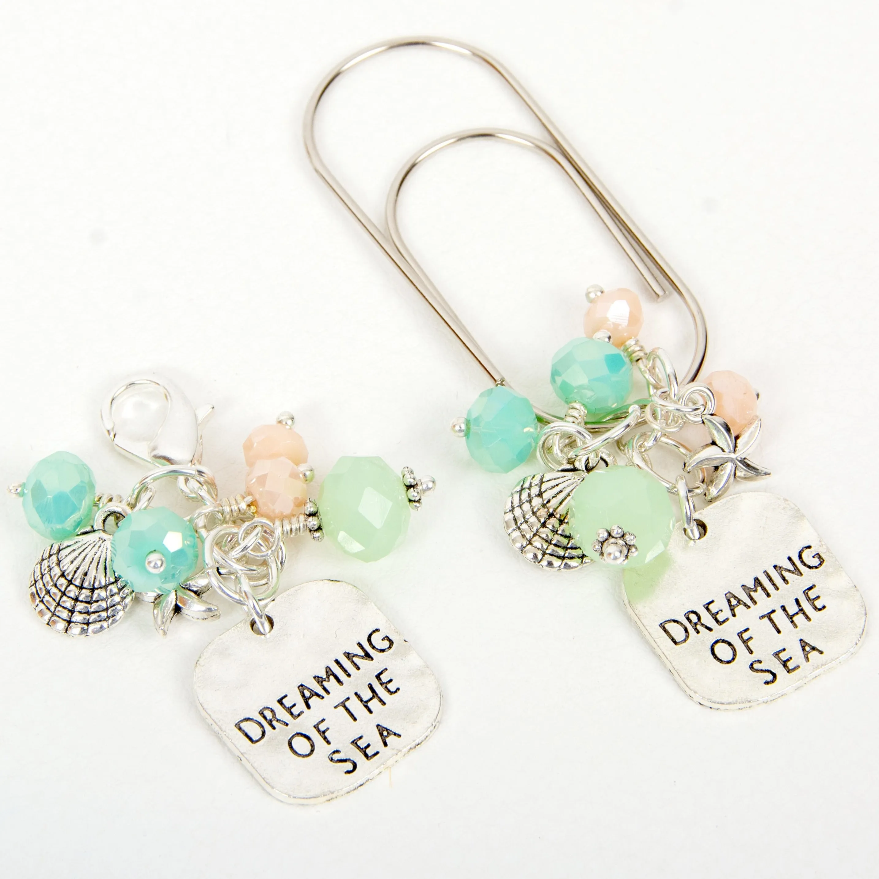 Dreaming of the Sea Dangle Planner Clip or Charm