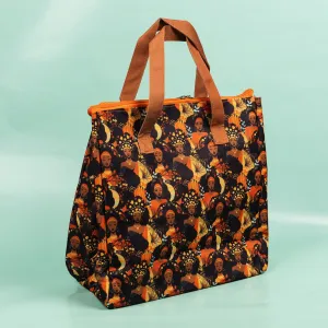 Ebony Essence Insulated Lunch/ Tote/ Grocery Bag