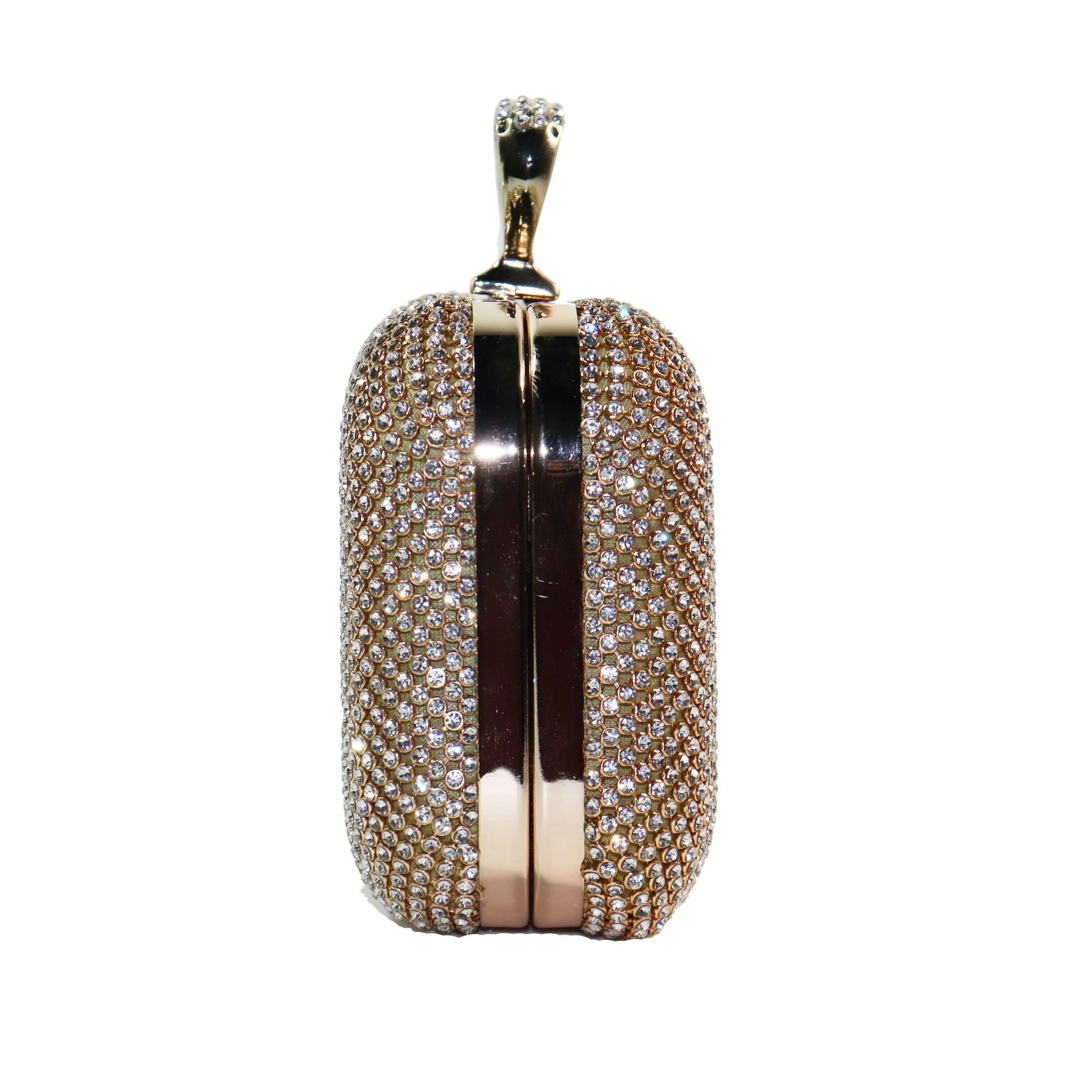 Elizabeth Mason Couture Rhinestone Knuckle Clutch