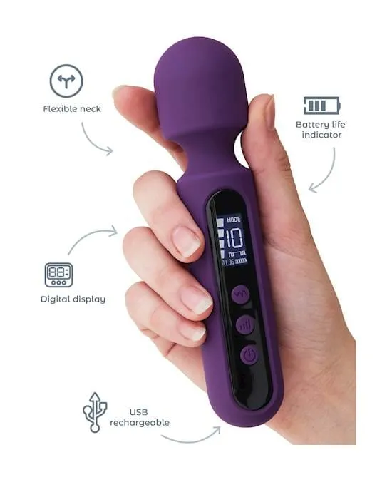 Ema Mini Digital Vibrating Wand Massager