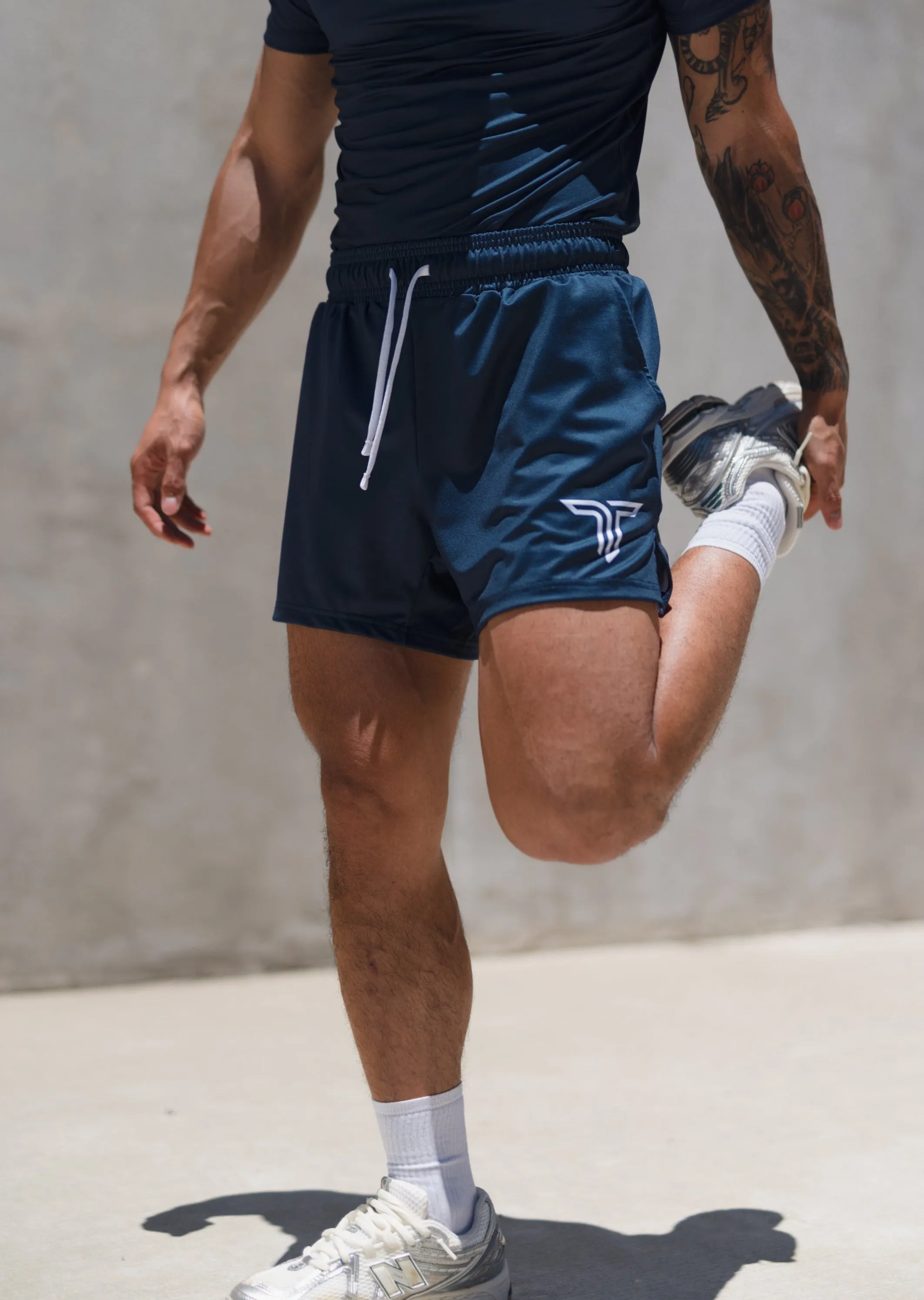 Essential Gym Shorts (5” & 7" Inseam) - Navy