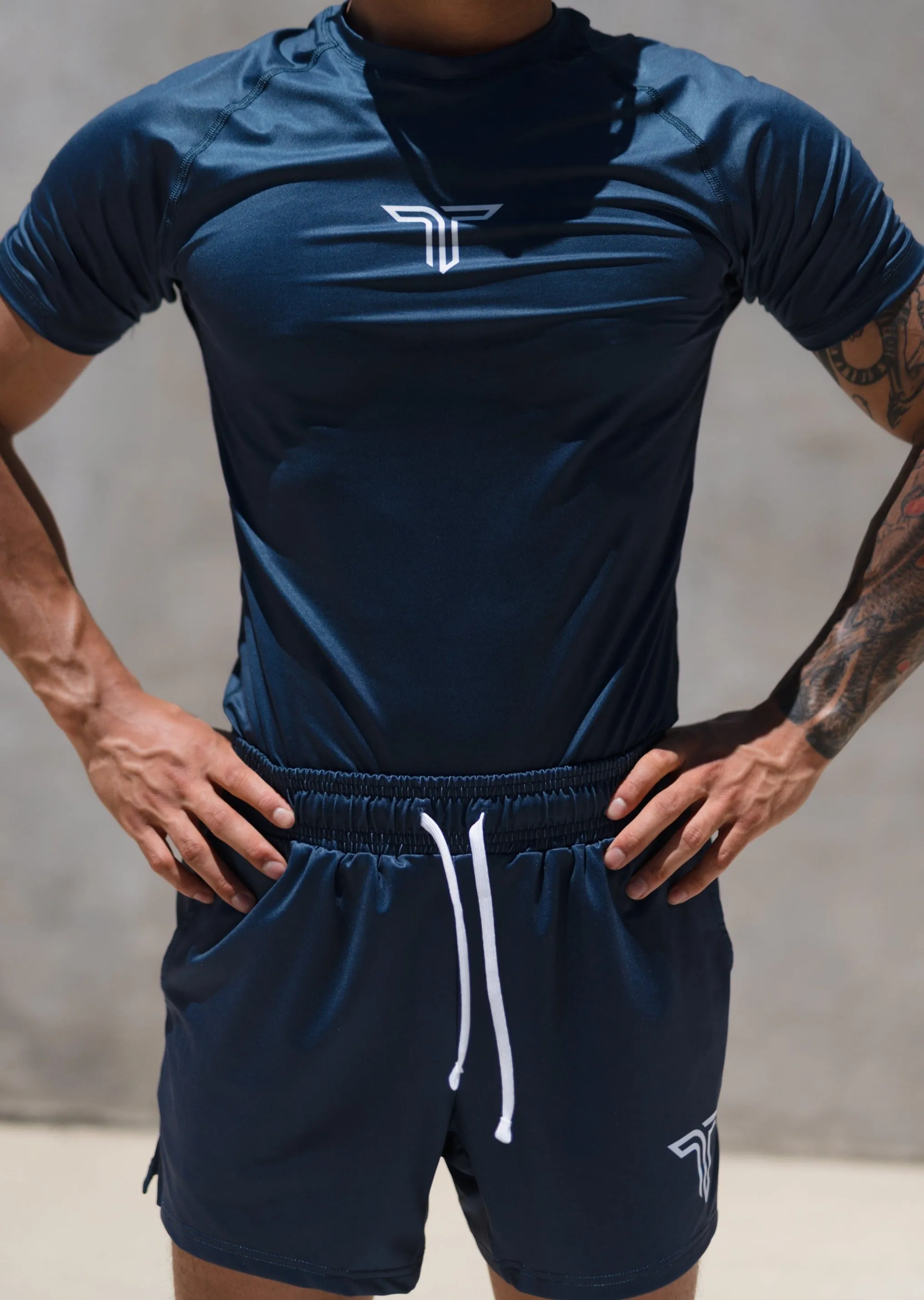 Essential Gym Shorts (5” & 7" Inseam) - Navy