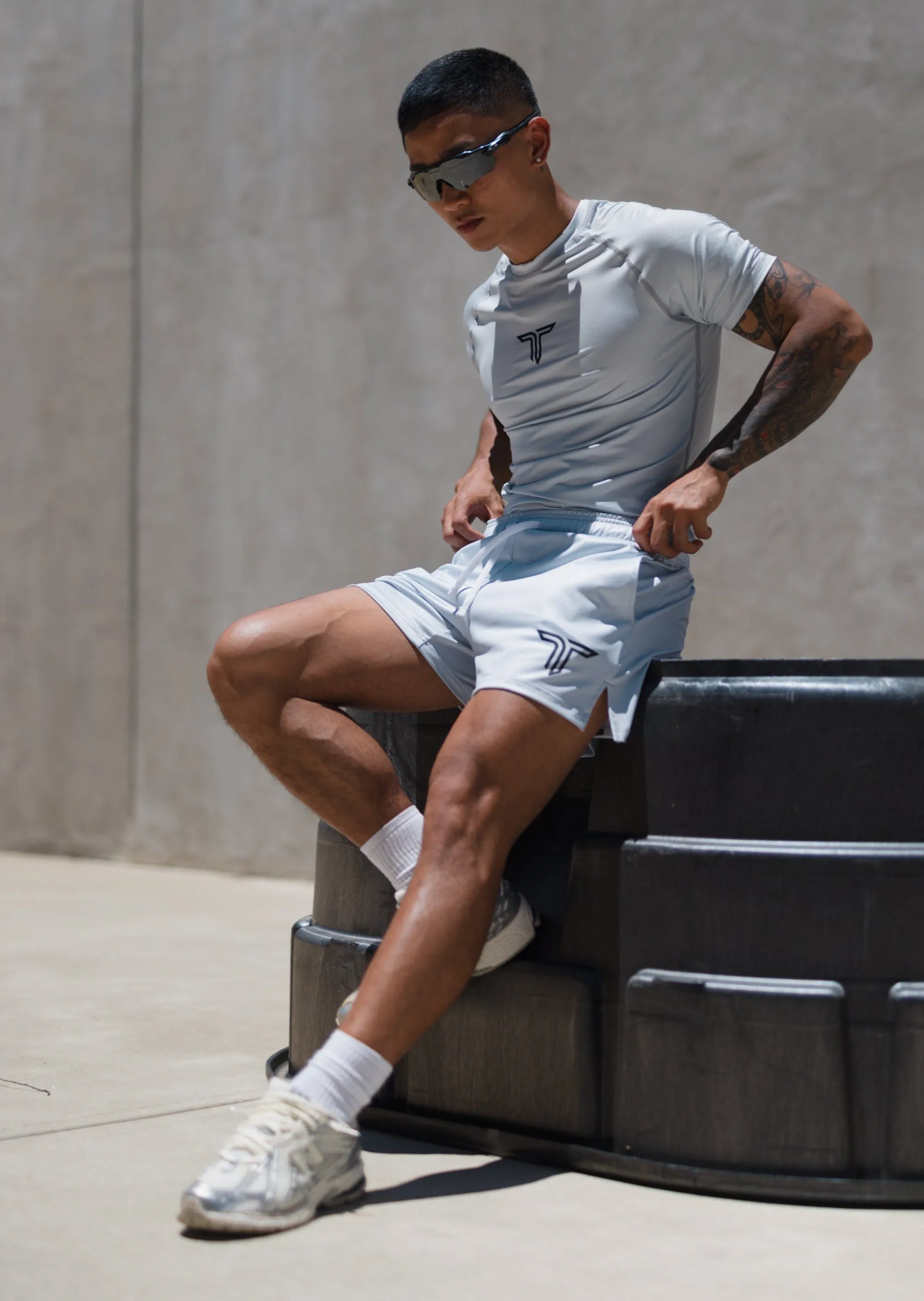 Essential Gym Shorts (5” & 7" Inseam) - Silver