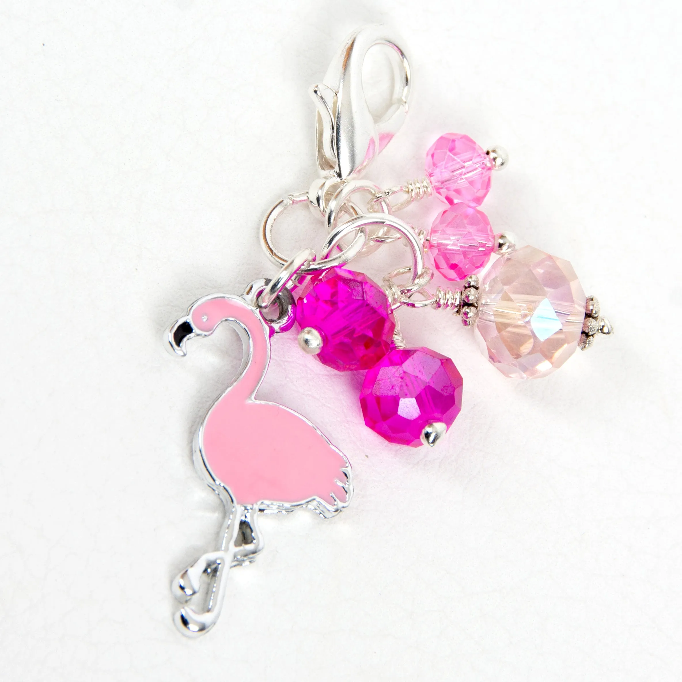 Flamingo Dangle Planner Clip or Charm