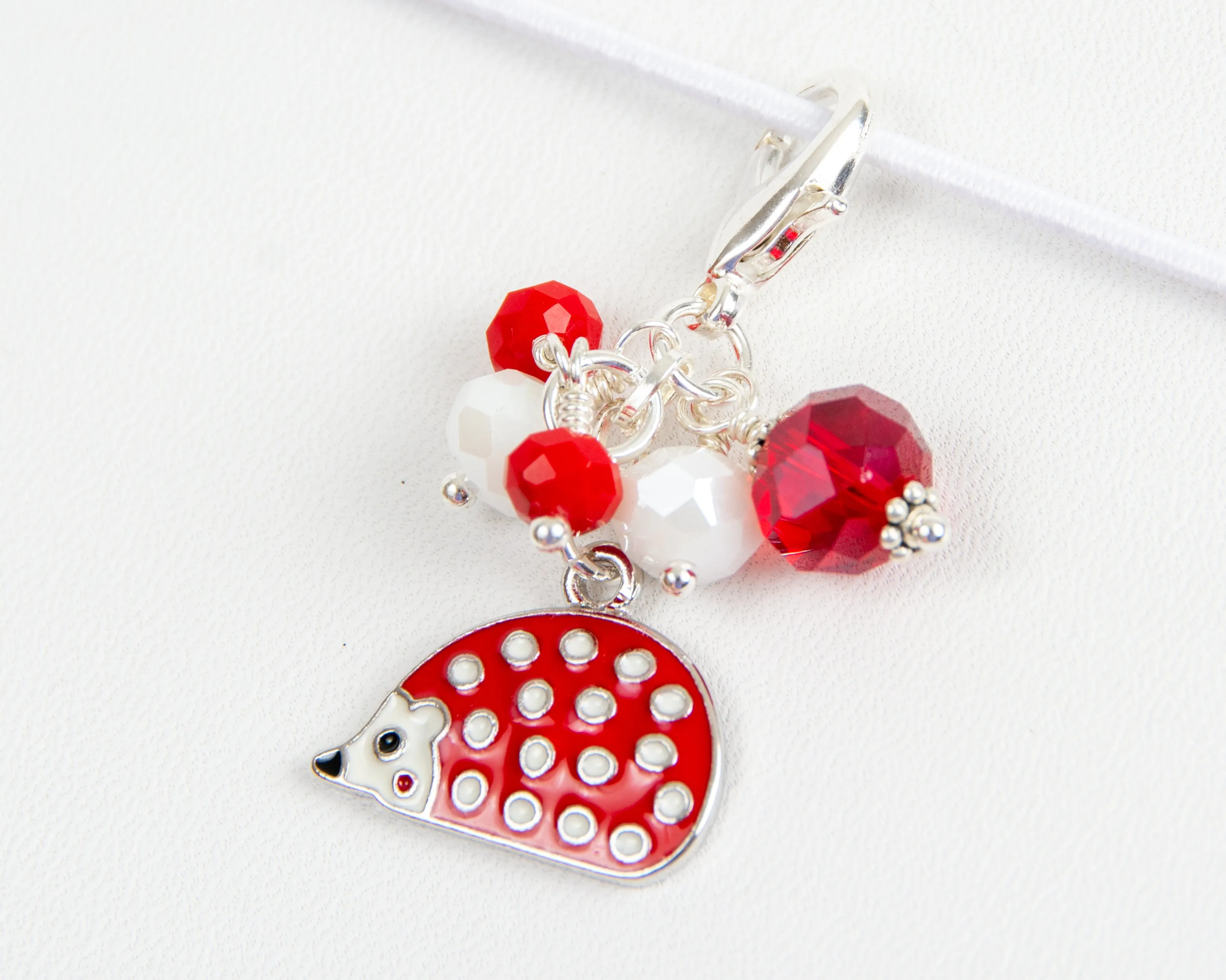 Hedgehog Dangle Planner Clip or Charm