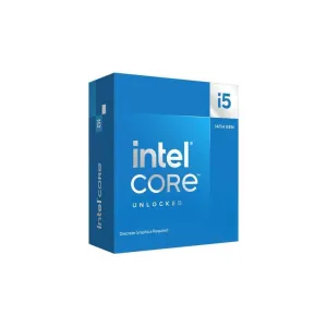 Intel Core i5 14600KF CPU, LGA1700 3.5GHz, 14-Core, 125W, Overclockable, Raptor Lake Refresh Processor