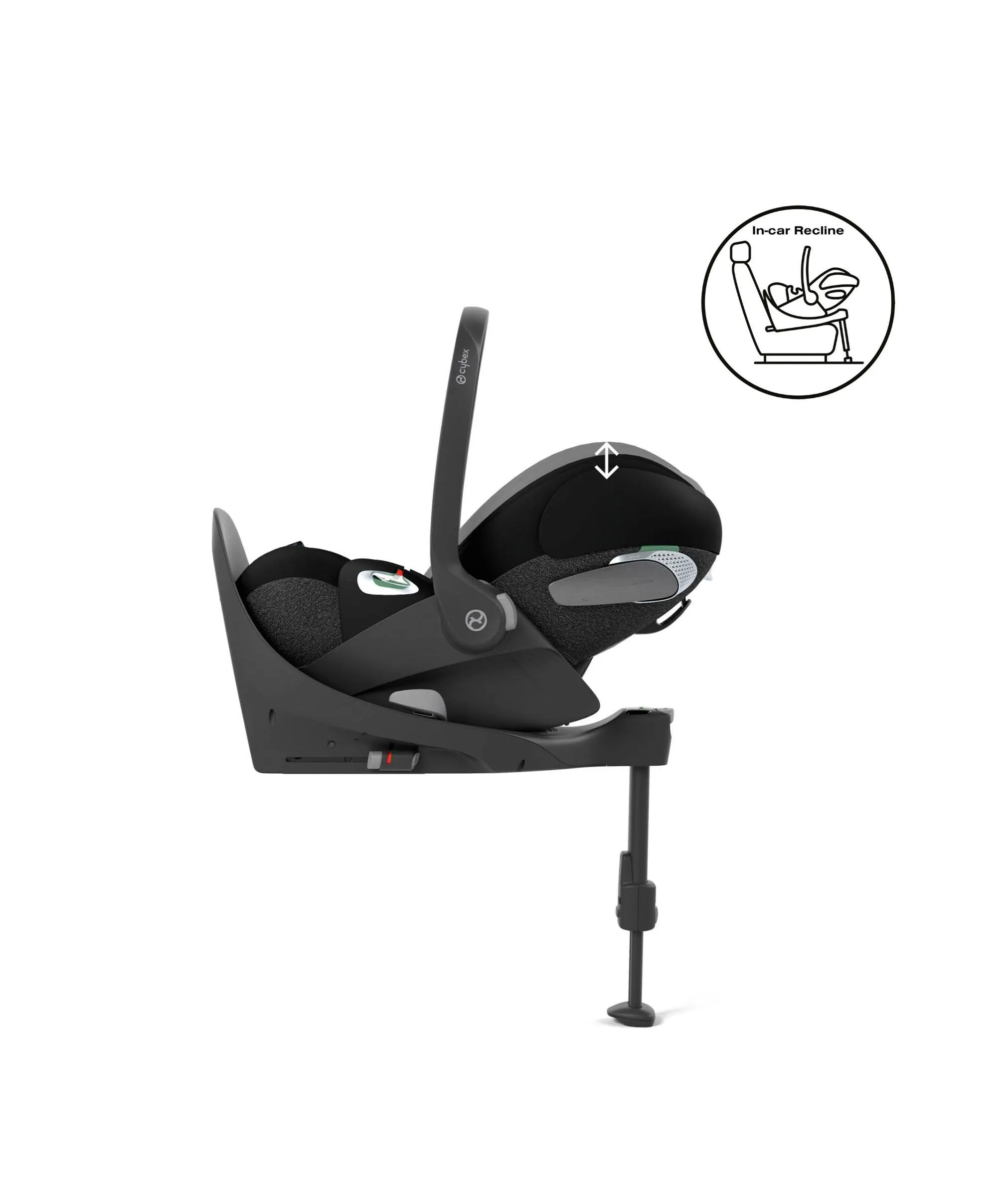 Joolz Hub² Pushchair Bundle with Cybex Cloud T Car Seat & Base (8 Piece) – Space Black