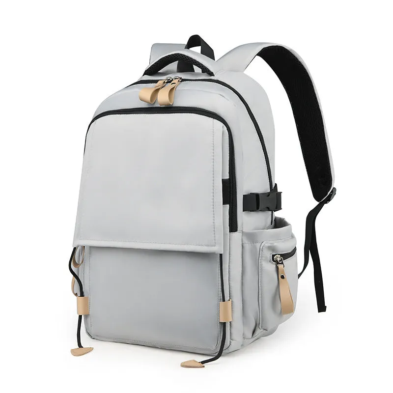 Men's New Urban Notebook Bag Middle School Student Schoolbag High School Student College Students' Backpack Leisure Travel Backpack