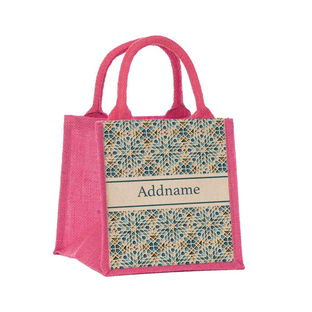 Moroccan Amora Jute Tote Bag