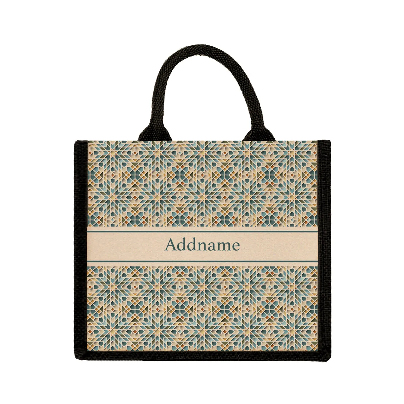 Moroccan Amora Jute Tote Bag