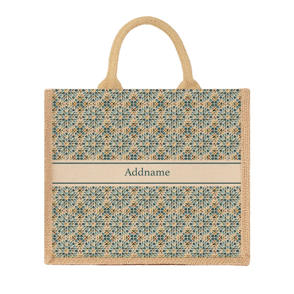 Moroccan Amora Jute Tote Bag