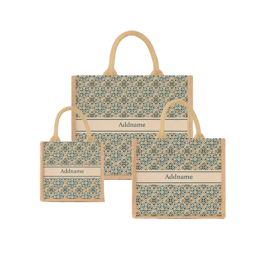 Moroccan Amora Jute Tote Bag