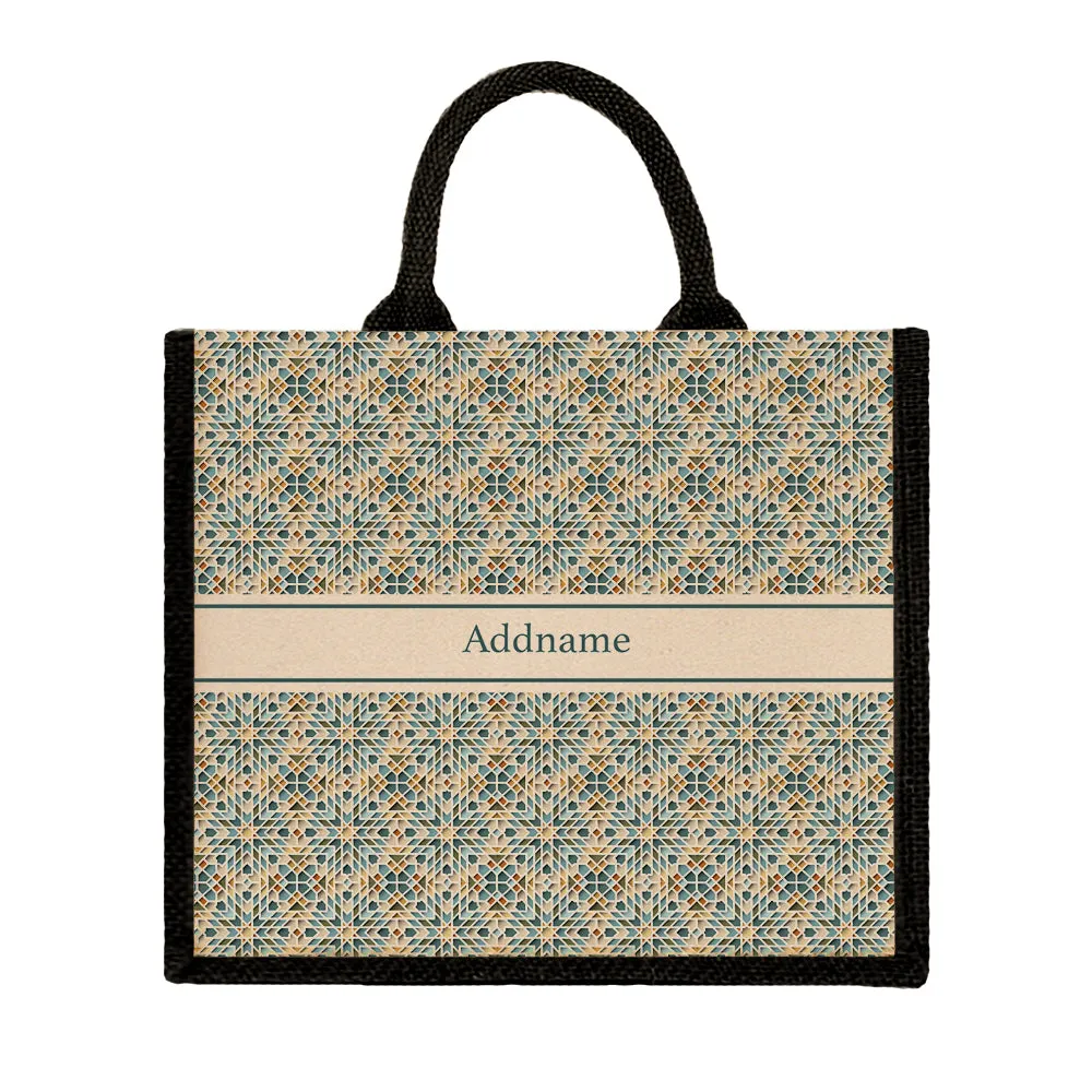 Moroccan Amora Jute Tote Bag