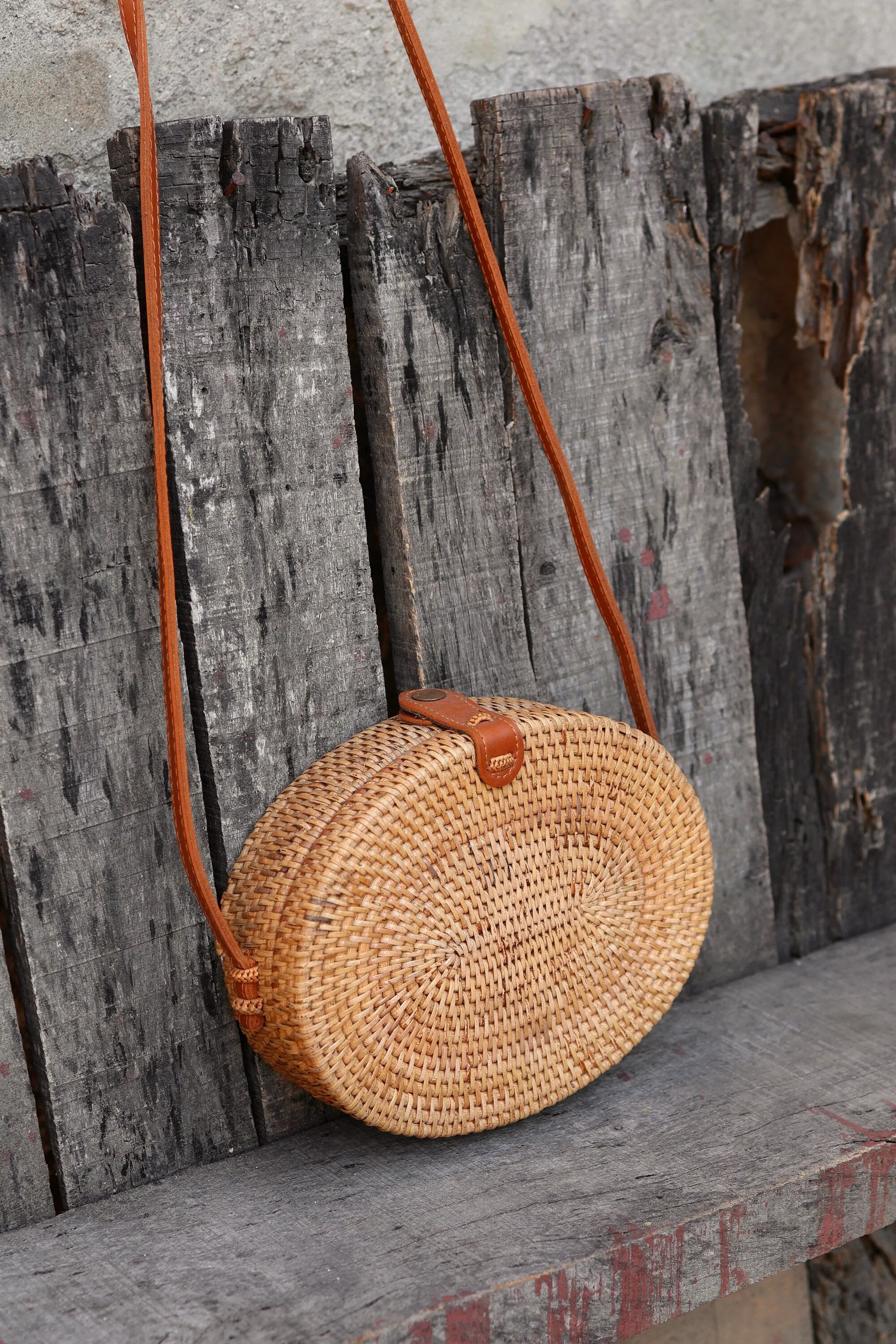 Oval Rattan Bags, Bali Bag, Braided Straw Bag, Woven Crossbody Purse, Bali Sling Bags, Bohemian Rattan Bags, Gift for her