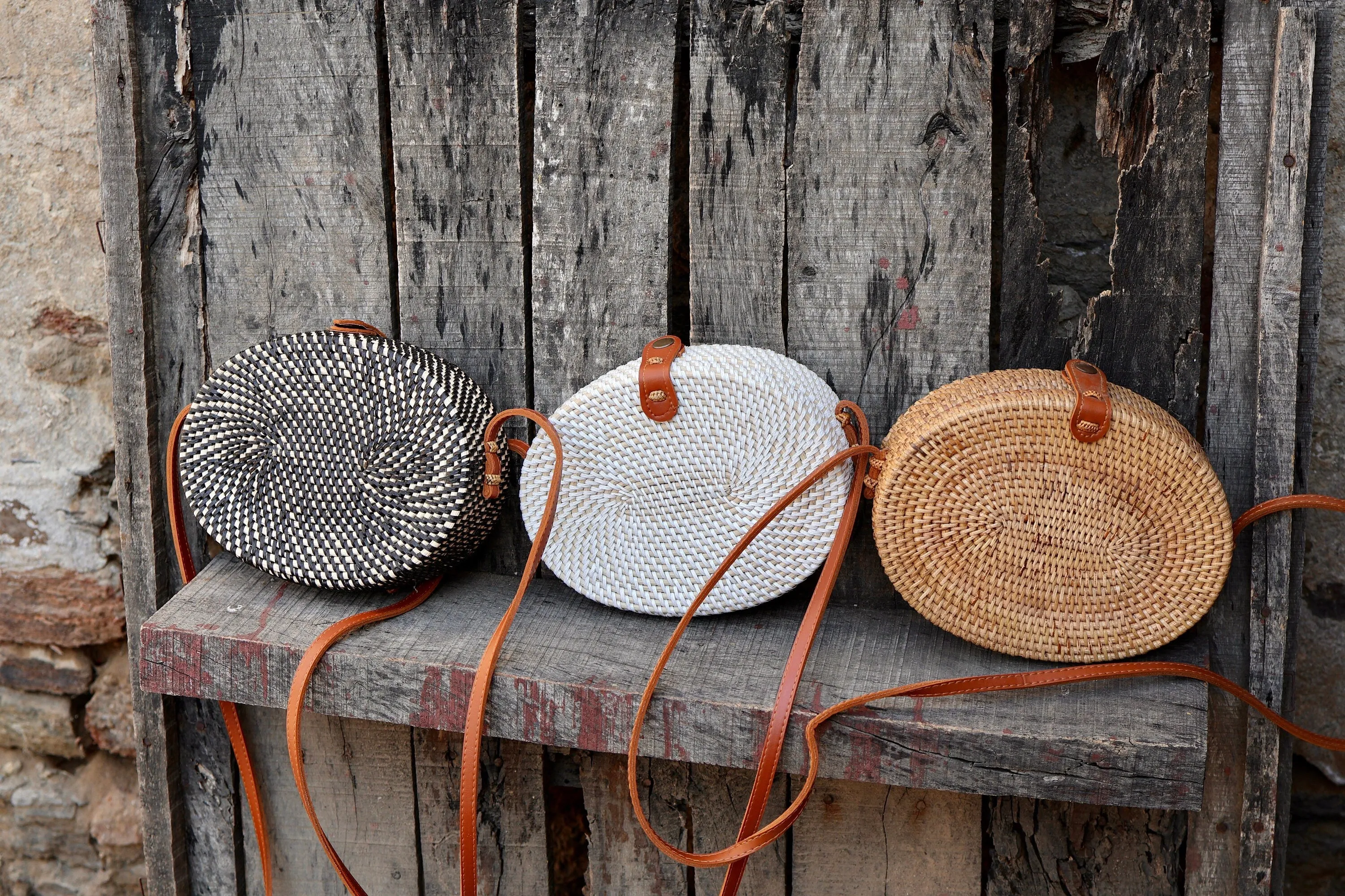 Oval Rattan Bags, Bali Bag, Braided Straw Bag, Woven Crossbody Purse, Bali Sling Bags, Bohemian Rattan Bags, Gift for her