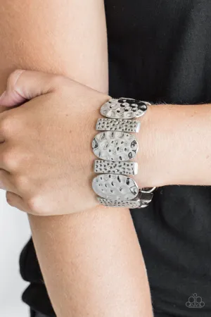 Paparazzi Cave Cache Bracelet Silver