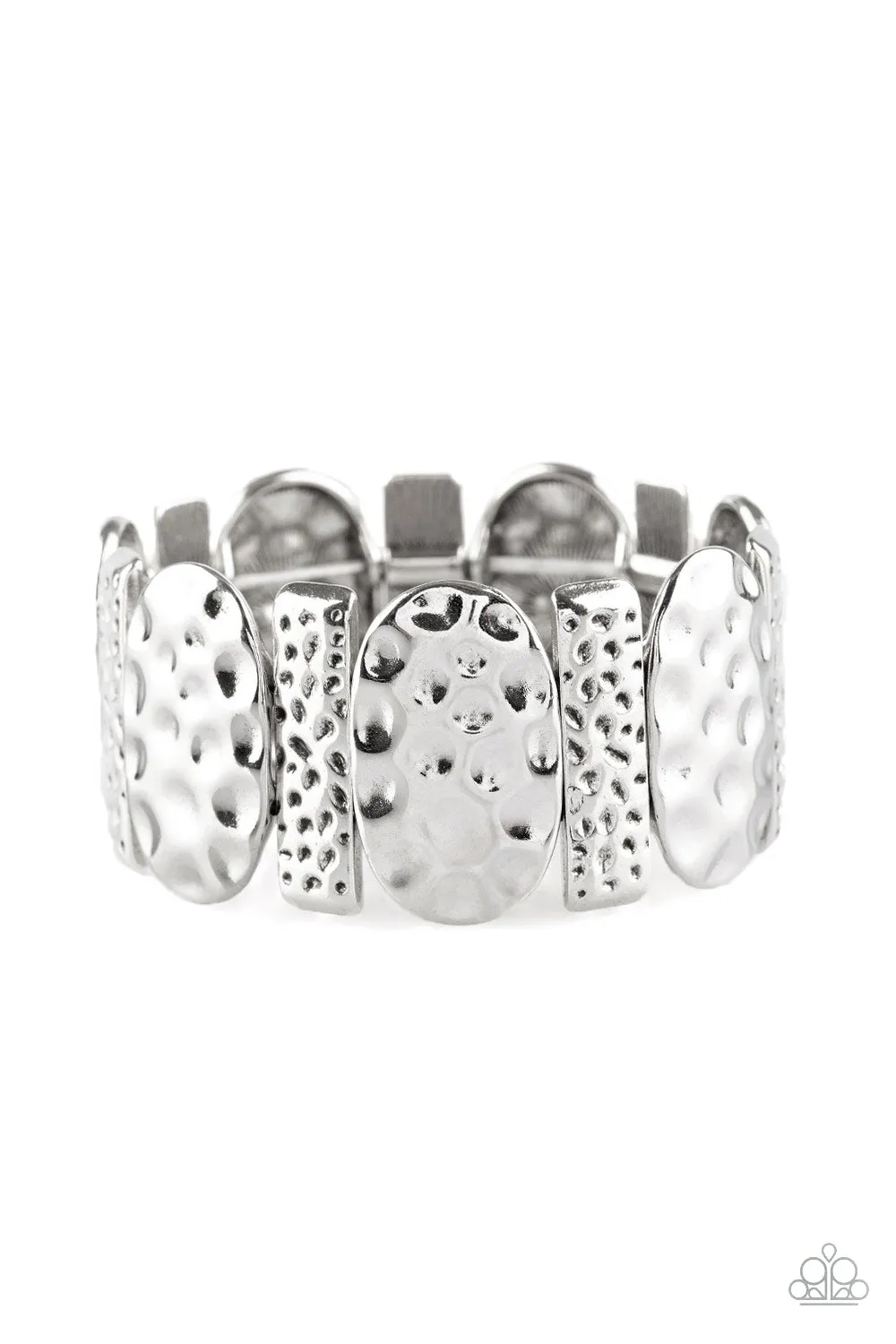 Paparazzi Cave Cache Bracelet Silver