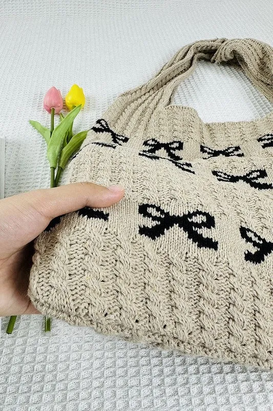 Ribbon Crochet Bag