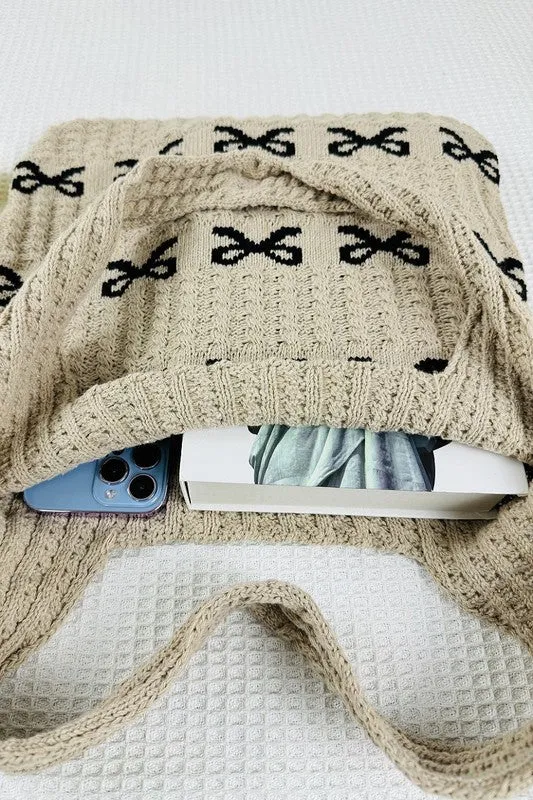 Ribbon Crochet Bag