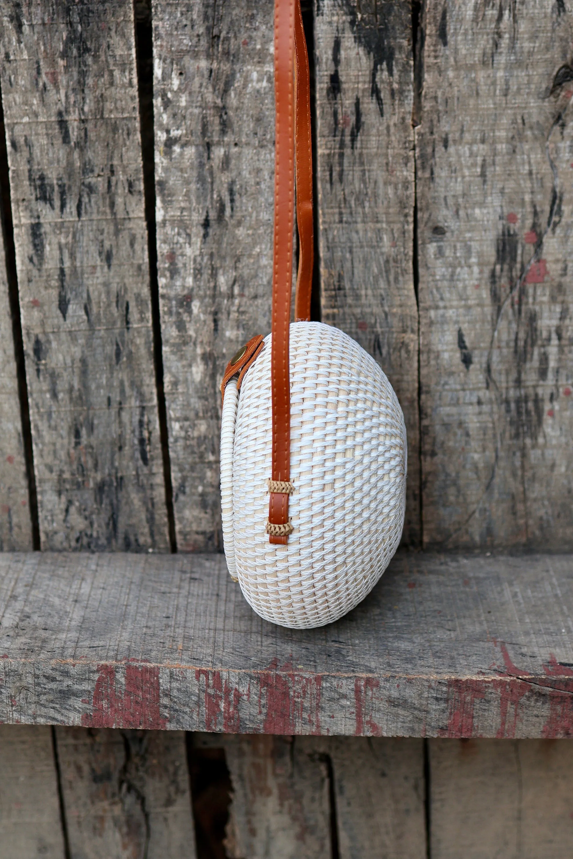 Round Rattan Bags, Bali Bag, Woven Crossbody Purse, Braided Straw Bag, Bali Sling Bags, Bohemian Rattan Bags, Gift for her